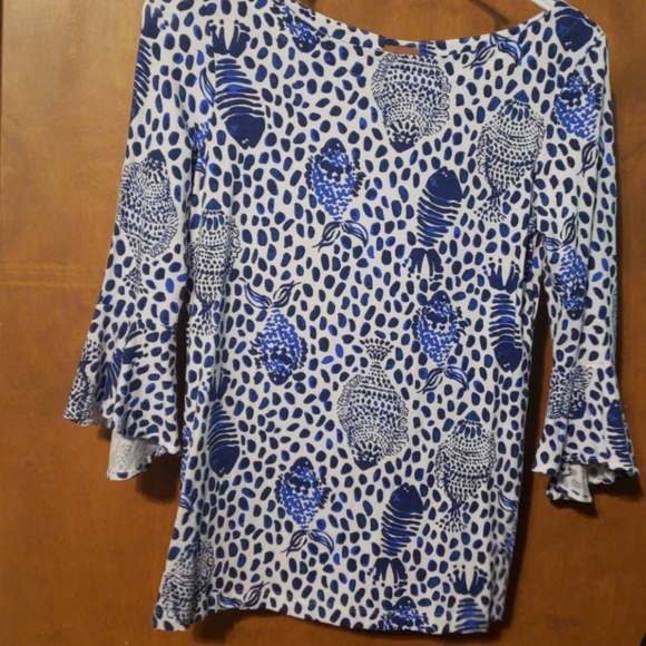 Lilly Pulitzer Fontaine Top - Picture 2 of 7